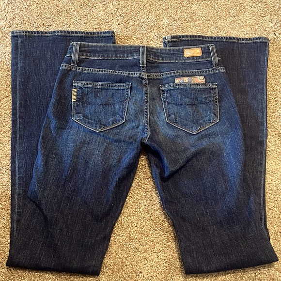 Paige Bell Canyon tall flare leg Jeans size 26 - Picture 4 of 13